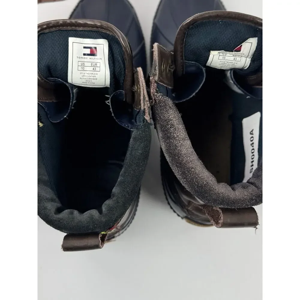 Mens Boots, Tommy Hilfiger M13 Waterproof Duckboots US 10